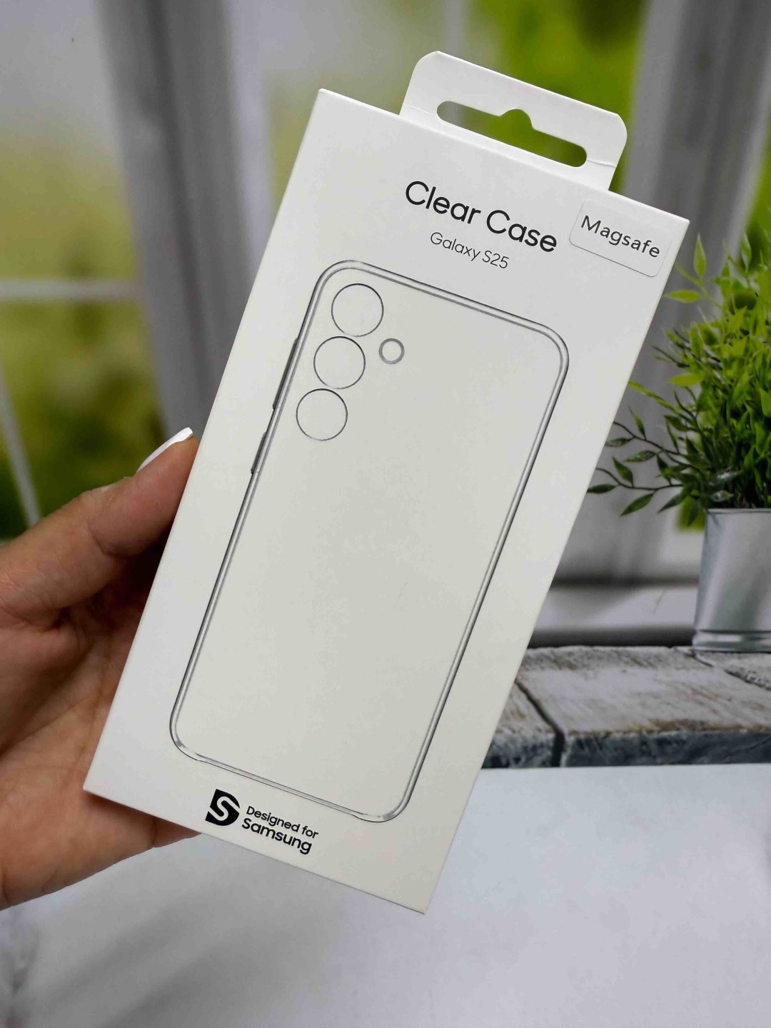 Чехол для Samsung Galaxy S25 прозрачный купить,870