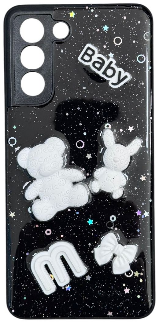 Чехол для Samsung Galaxy S21 черный купить,992