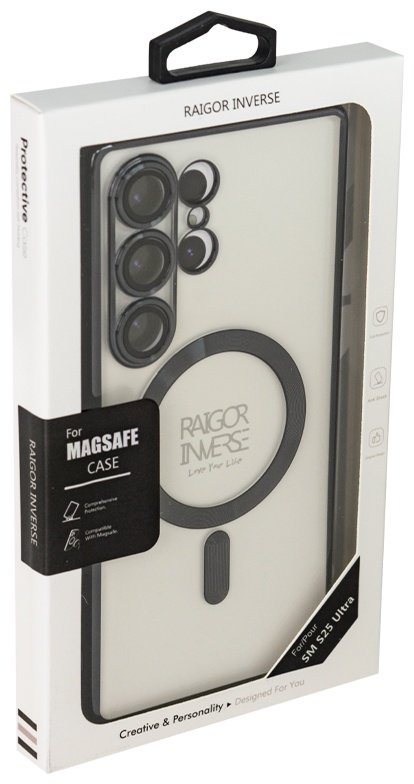 Чехол Raigor Inverse для Samsung Galaxy S25 Ultra прозрачный купить,789