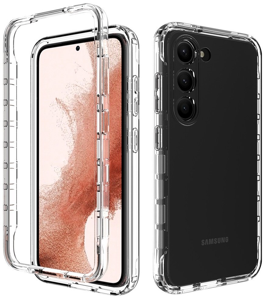 Чехол для Samsung Galaxy S23+ прозрачный купить,400