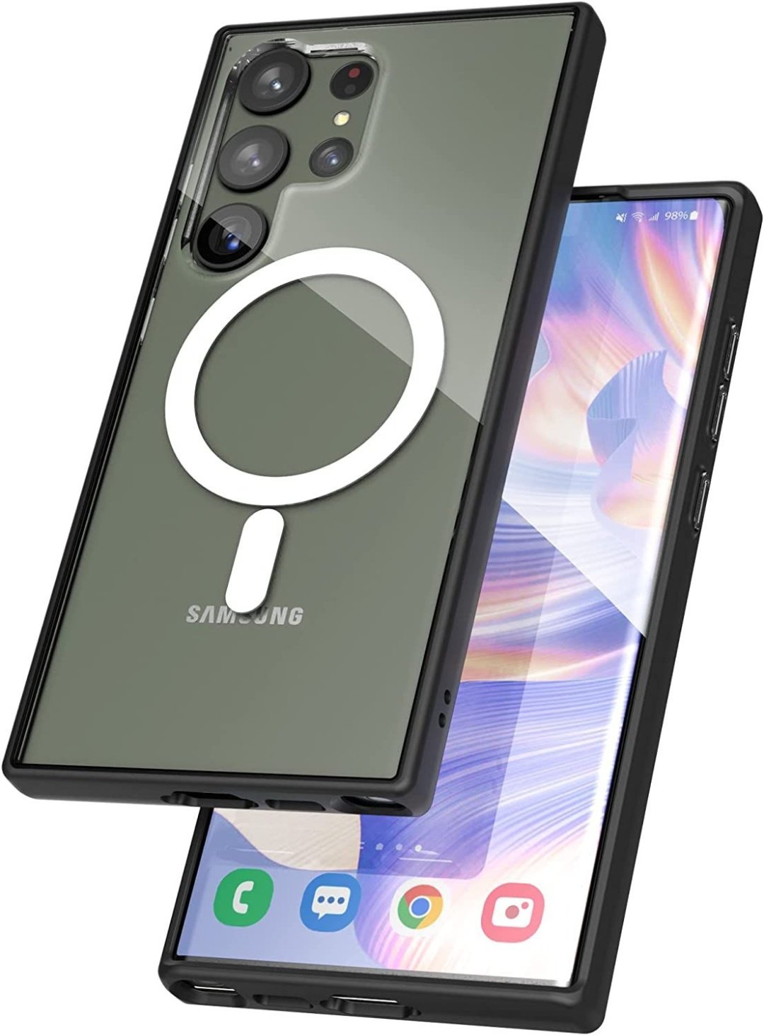 Чехол для Samsung Galaxy S23 Ultra прозрачный купить,670