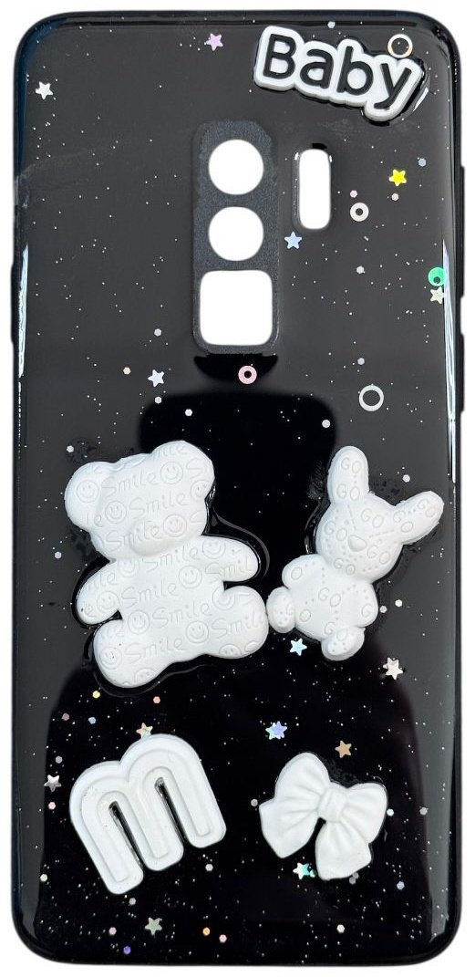 Чехол для Samsung Galaxy S9+ черный купить,992