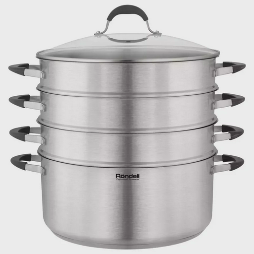 Мантоварка Rondell RDS-1815 32см 10L Silver