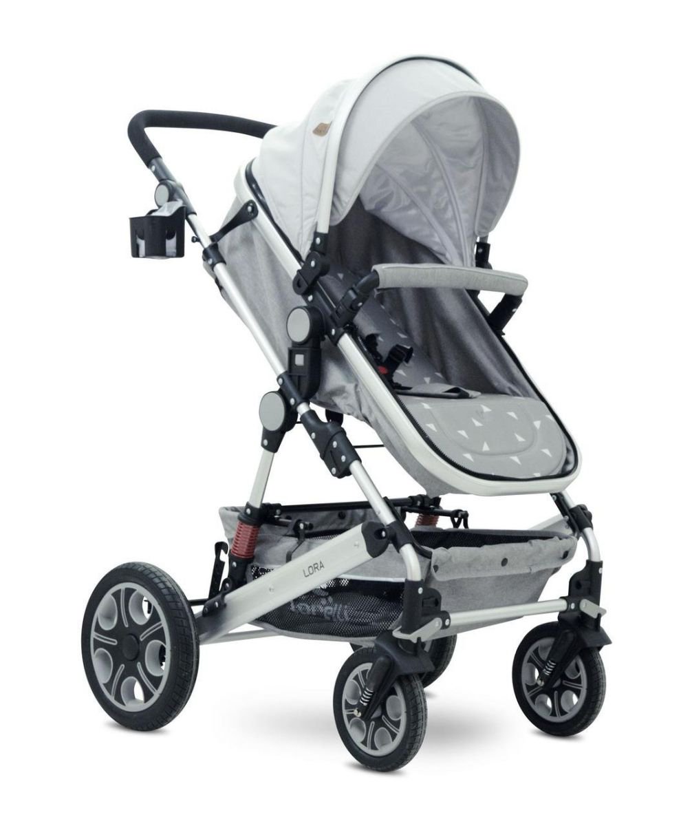 Коляска Lorelli 1967 Lora Triangles grey купить,NaN