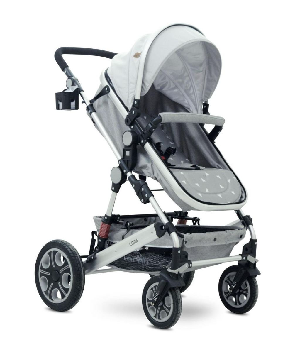 Коляска Lorelli 1967 Lora Triangles grey купить,NaN