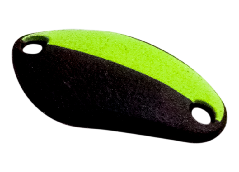 Колеблющаяся блесна SV-Lures 23мм черно-лаймовая купить,NaN