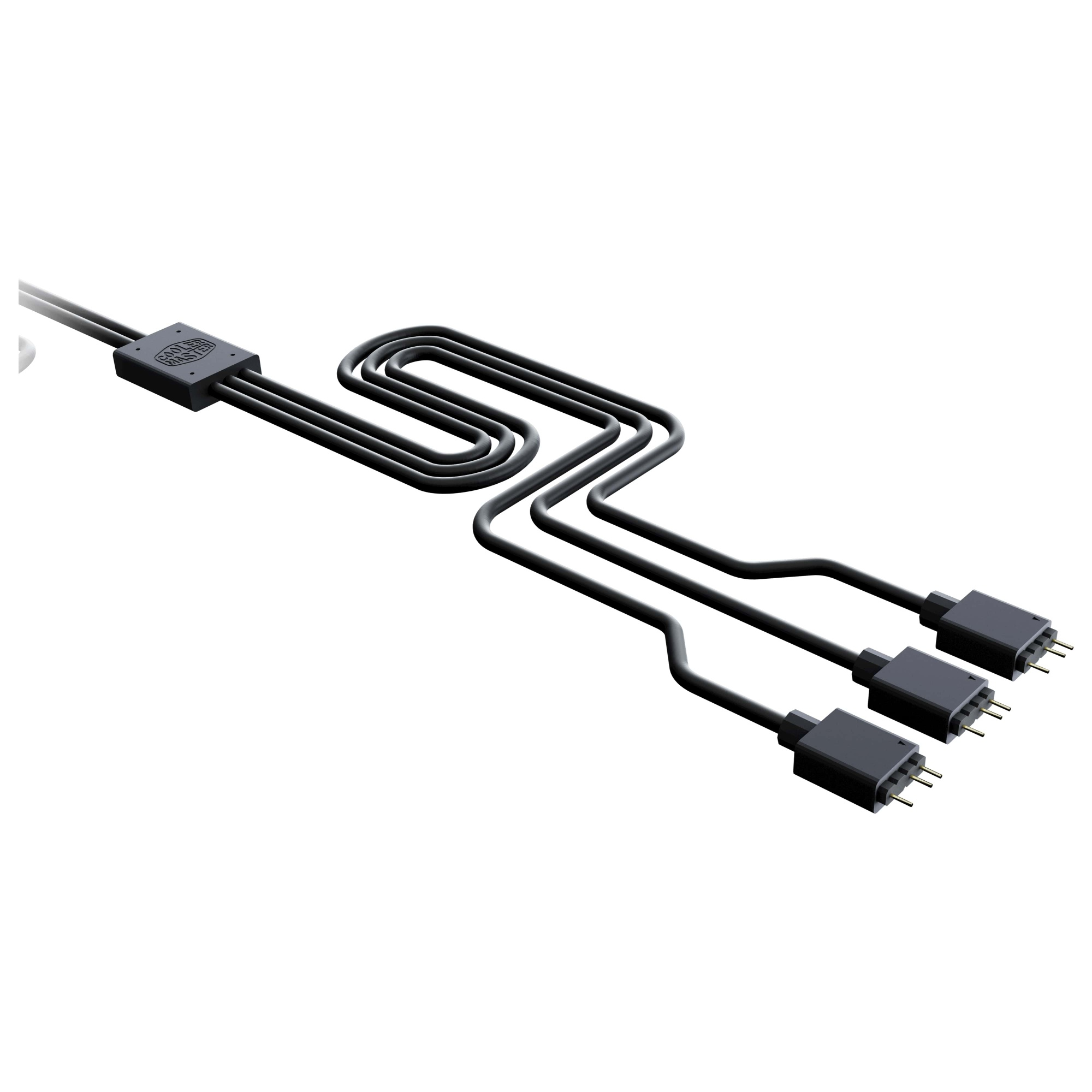 Кабель-разветвитель CoolerMaster MFX-AWHN-3NNN1-R1 0,5m Black купить,0