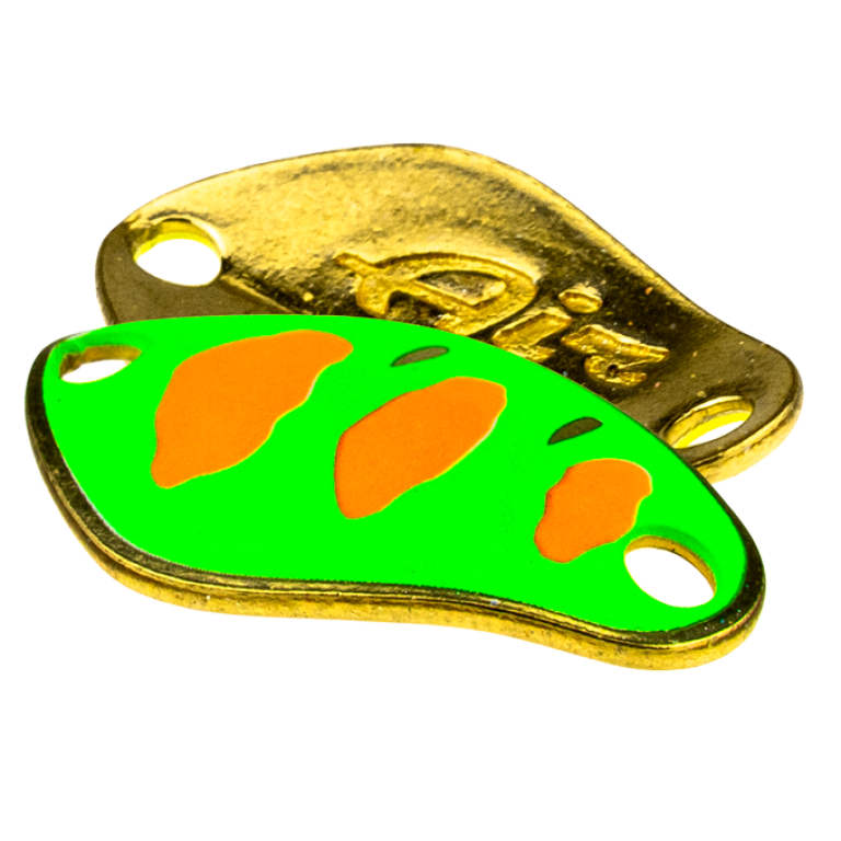 Колеблющаяся блесна SV-Lures 23мм оранжево-зеленая купить,NaN
