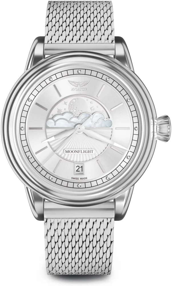 Наручные часы Aviator Moonflight V.1.33.0.250.5