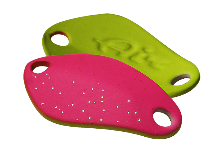 Колеблющаяся блесна SV-Lures 23мм желто-розовая купить,NaN