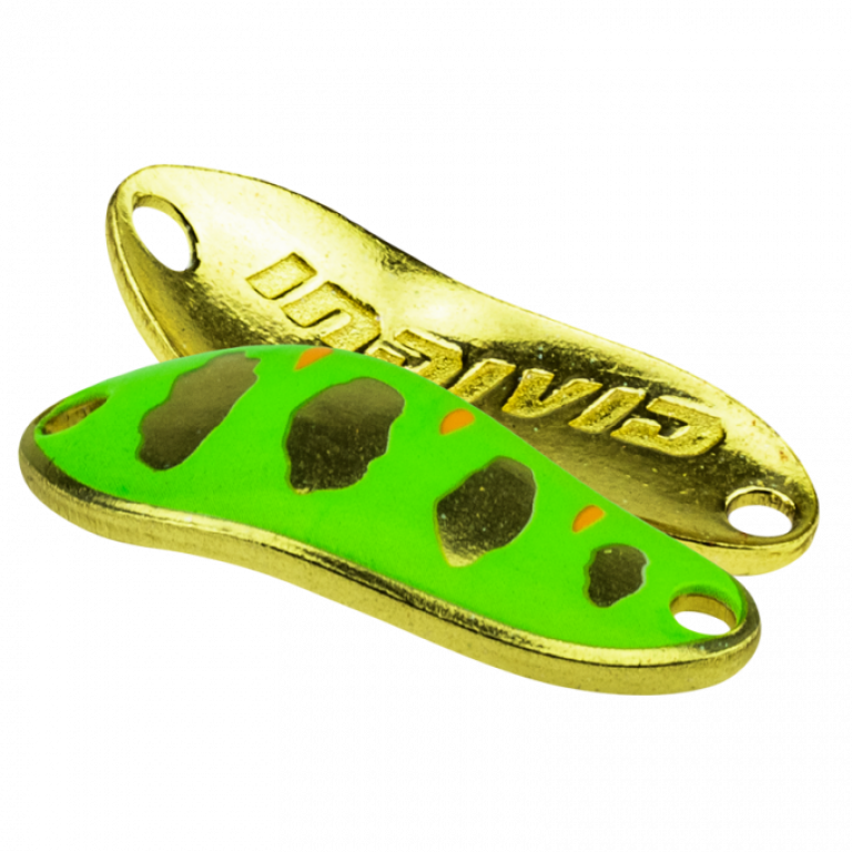 Колеблющаяся блесна SV-Lures Individ 30мм золотисто-зеленая купить,NaN