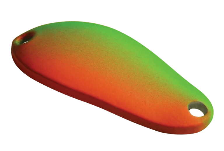 Колеблющаяся блесна SV-Lures Individ 30мм зелено-оранжевая купить,NaN