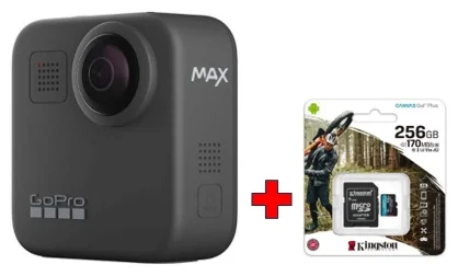 Экшн-камера GoPro CHDHZ-202-RX MAX + microSD 256GB Kingston SDCG3/256GB