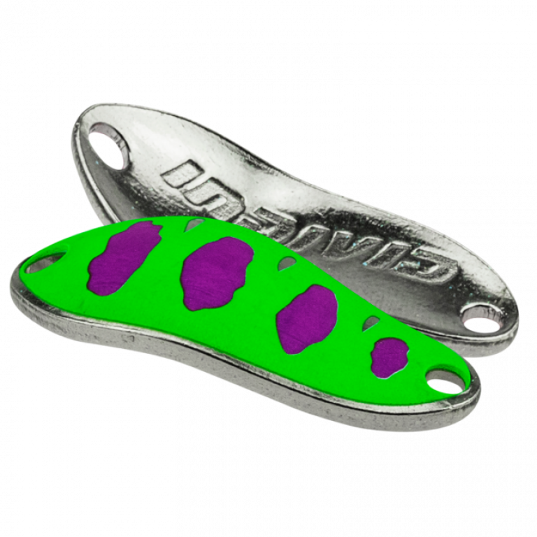 Колеблющаяся блесна SV-Lures Individ 30мм зелено-фиолетовая купить,NaN
