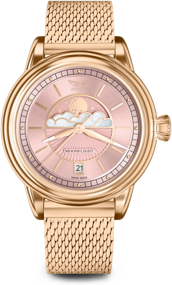 Наручные часы Aviator Moonflight V.1.33.2.258.5 купить,416000
