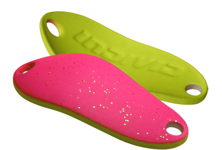 Колеблющаяся блесна SV-Lures Individ 30мм зелено-розовая купить,NaN