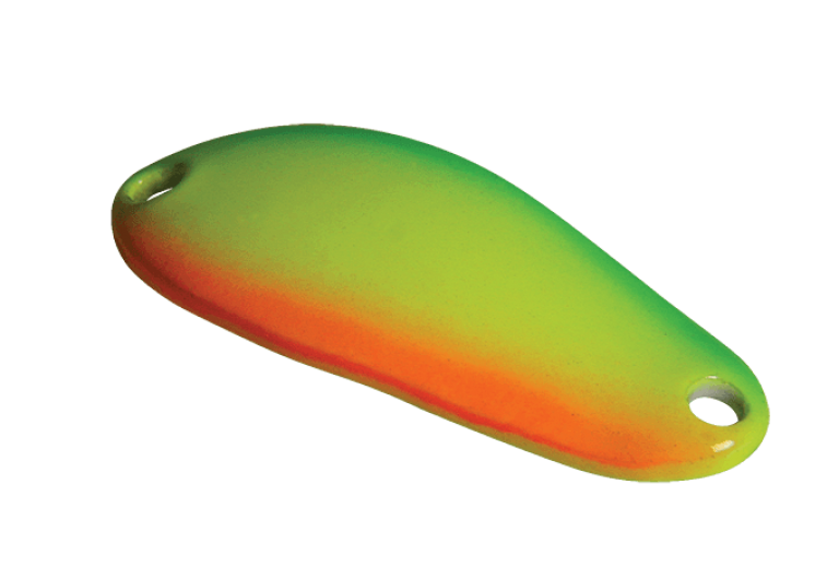 Колеблющаяся блесна SV-Lures Individ 30мм оранжево-зеленая купить,NaN