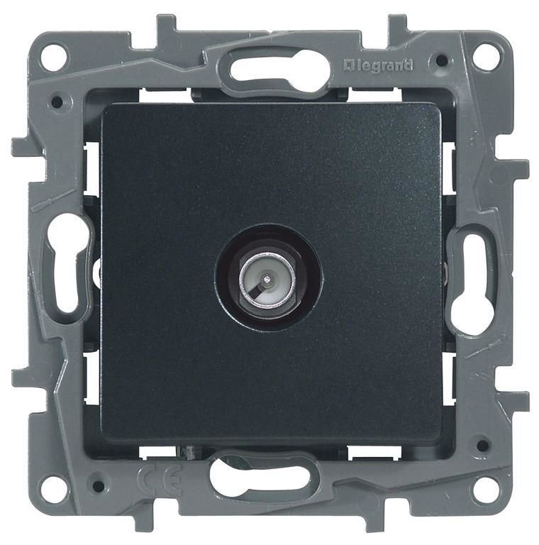 Розетка Legrand 672651 серая купить,NaN