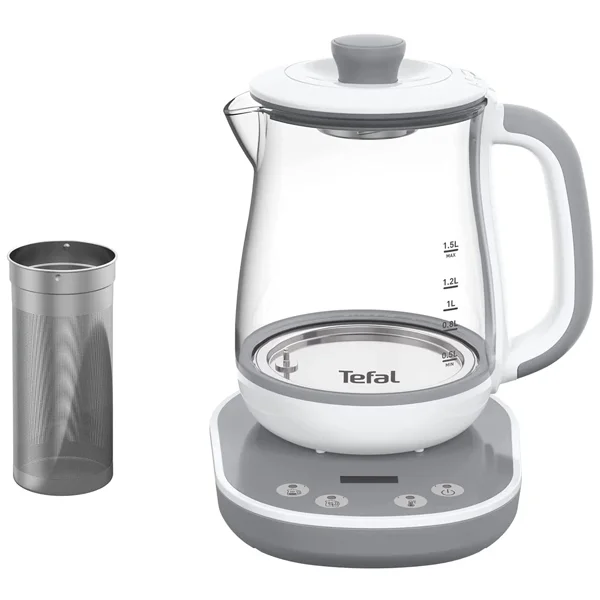 Чайник Tefal BJ551B10 Grey White - ForteMarket Чайник Tefal BJ551B10 Grey White купить,0