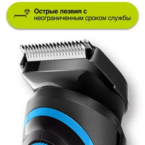 Триммер BRAUN BT 3520 BLK/BLU BOX CEEMEA купить,0