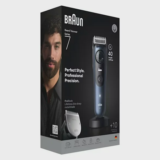 Триммер Braun 7540 BT BlkDpBlu BOX CEEMEA Blue