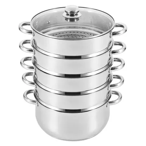Мантоварка Grans AG 601-26  7 л Silver