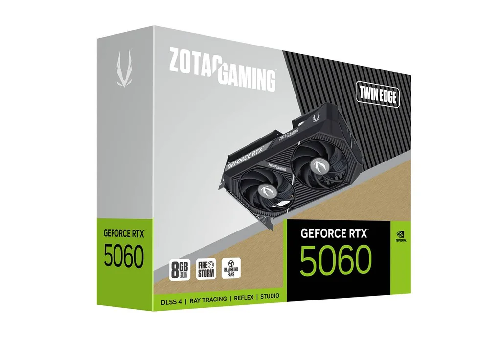 Видеокарта Zotac Gaming GeForce RTX 5060 Twin Edge 8Gb - ForteMarket Видеокарта Zotac Gaming GeForce RTX 5060 Twin Edge 8Gb купить,0