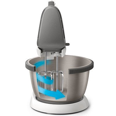 Миксер Philips HR3750/00 белый - ForteMarket Миксер Philips HR3750/00 белый купить,0