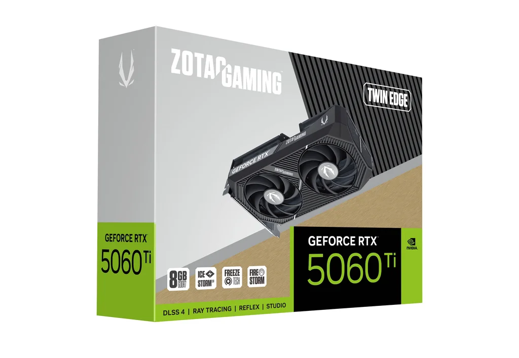 Видеокарта Zotac Gaming GeForce RTX 5060 Ti Twin Edge 8Gb - ForteMarket Видеокарта Zotac Gaming GeForce RTX 5060 Ti Twin Edge 8Gb купить,0