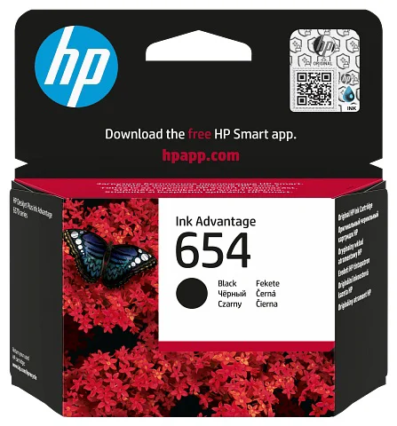 Картридж HP 654 Black для HP DeskJet 2976 7FP39UE купить,NaN