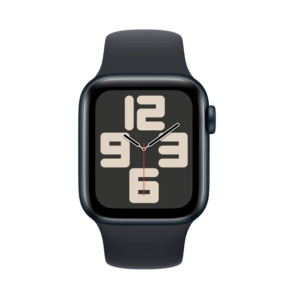 Смарт часы Apple Watch SE 2024 GPS 40mm Midnight Aluminium Case with Midnight Sport Band S/M MXE73QI/A купить,0