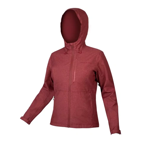 Куртка Endura Wms Hummvee WaterProof Hooded Jkt бордовая S купить,NaN