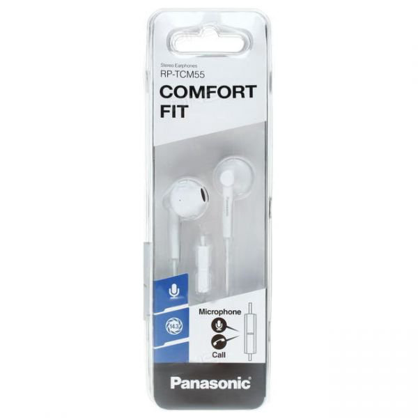 Наушники Panasonic RP-TCM55GC-W белые купить,NaN