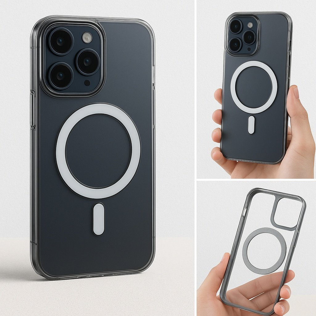 Чехол A STEEL для Apple iPhone 15 Pro Max прозрачный купить,999