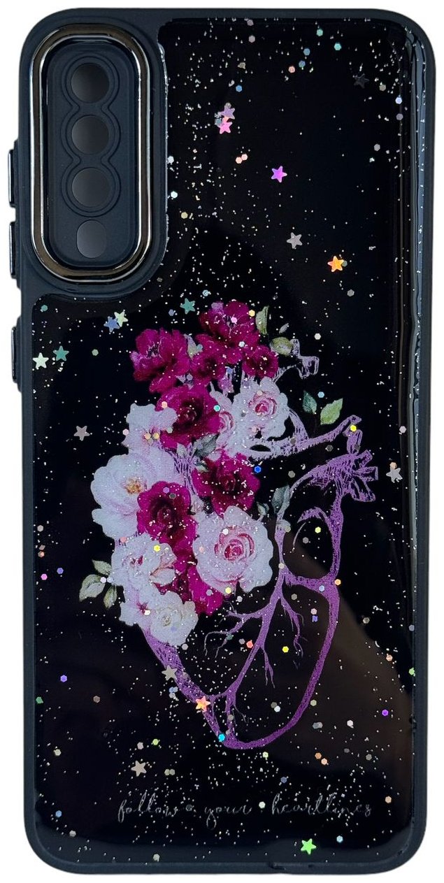 Чехол для Samsung Galaxy A50 черный купить,1820