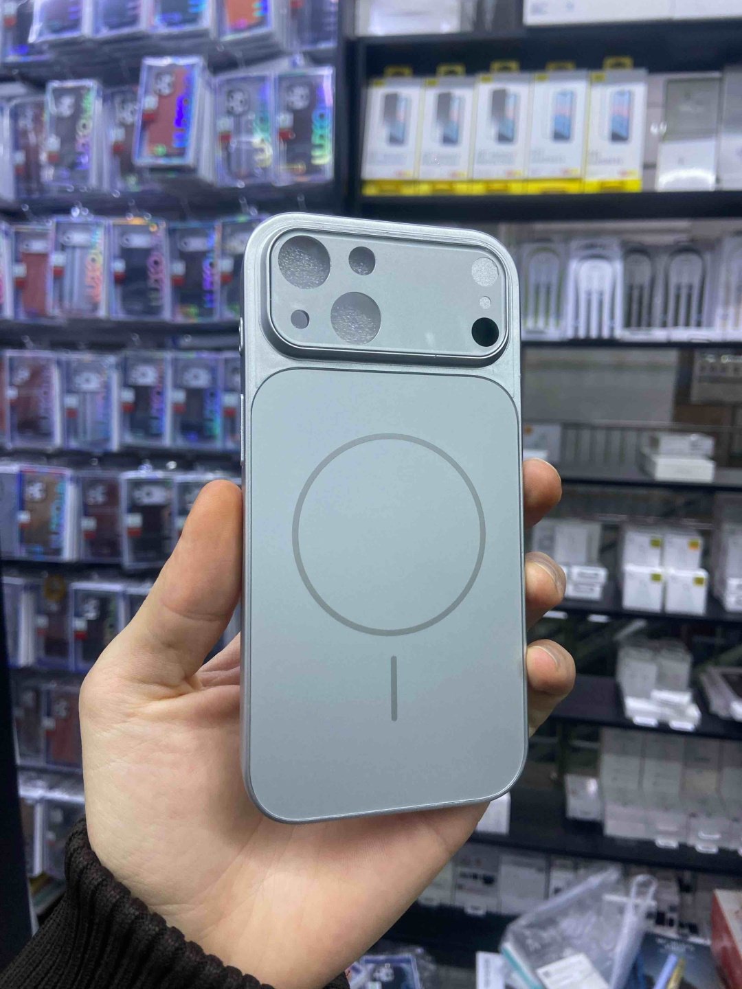 Чехол ACD для Apple iPhone 13, iPhone 14 серебряный купить,1415