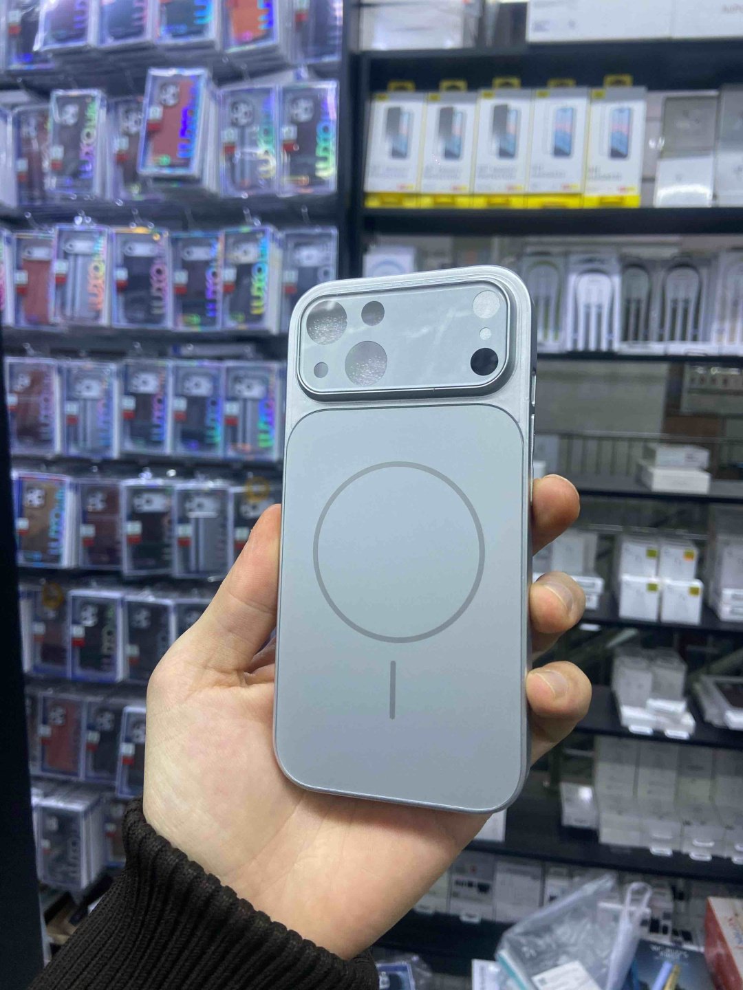 Чехол ACD для Apple iPhone 13, iPhone 14 серебряный купить,1415