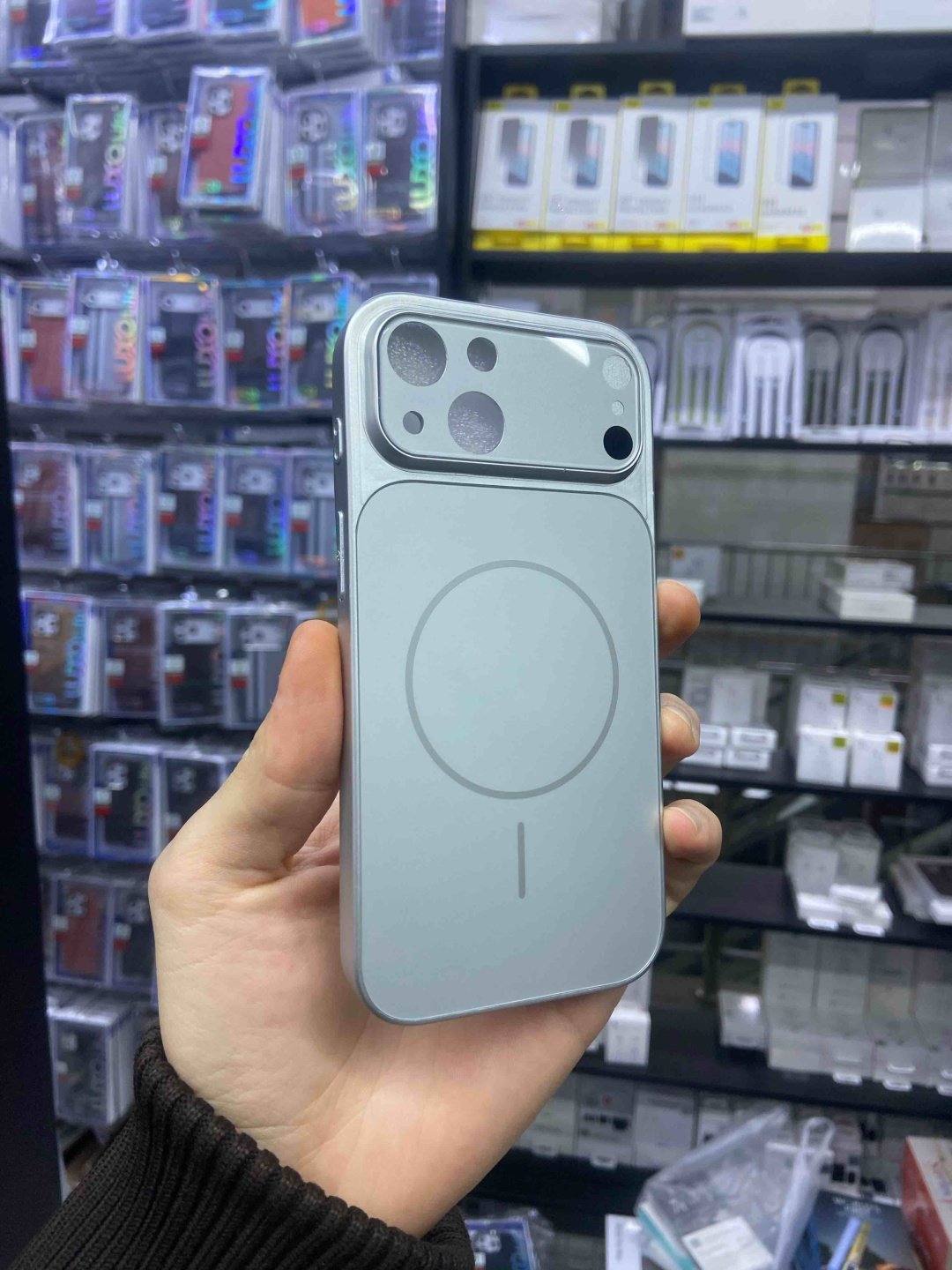 Чехол ACD для Apple iPhone 13, iPhone 14 серебряный купить,1415