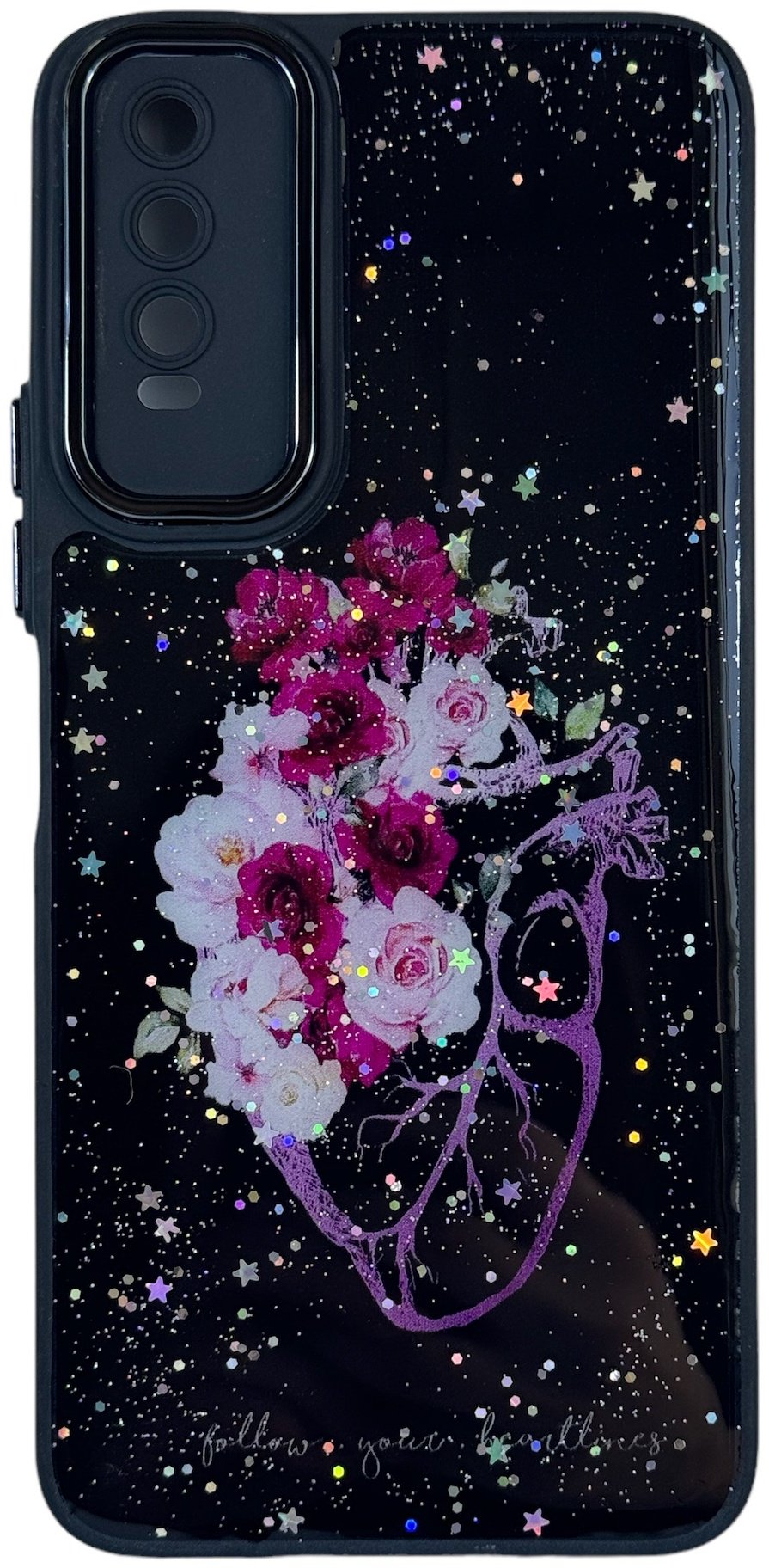 Чехол для Vivo Y12s черный купить,1820