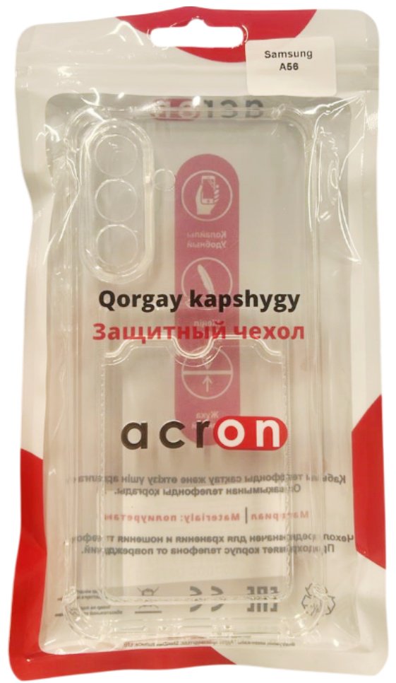 Чехол Acron для Samsung Galaxy A56 прозрачный купить,460