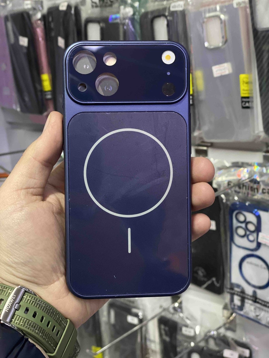 Чехол AKC для Apple iPhone 13 синий купить,1500