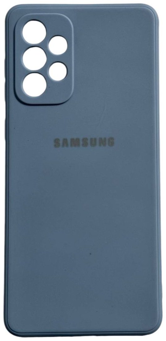 Чехол для Samsung Galaxy A73 синий купить,882