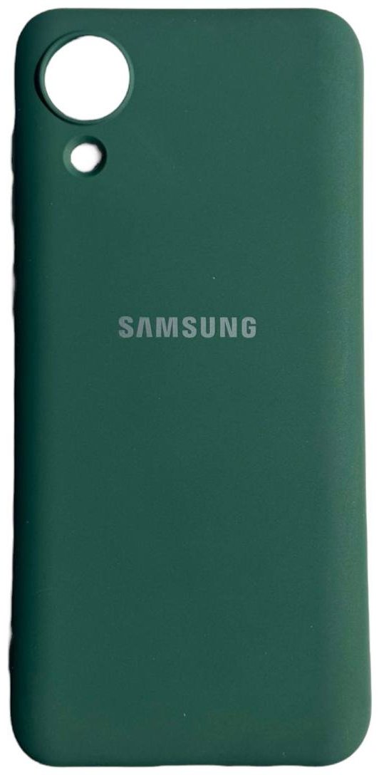Чехол для Samsung Galaxy A03 core зеленый купить,900