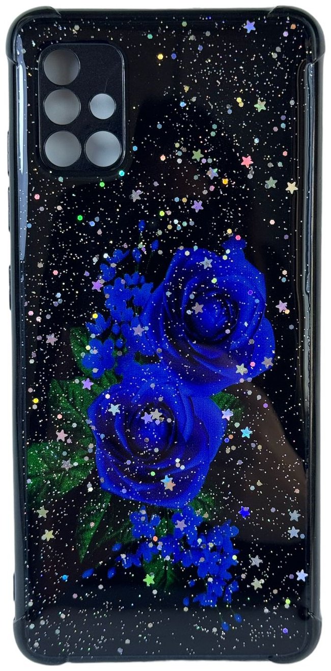 Чехол для Samsung Galaxy A51 черный купить,1820