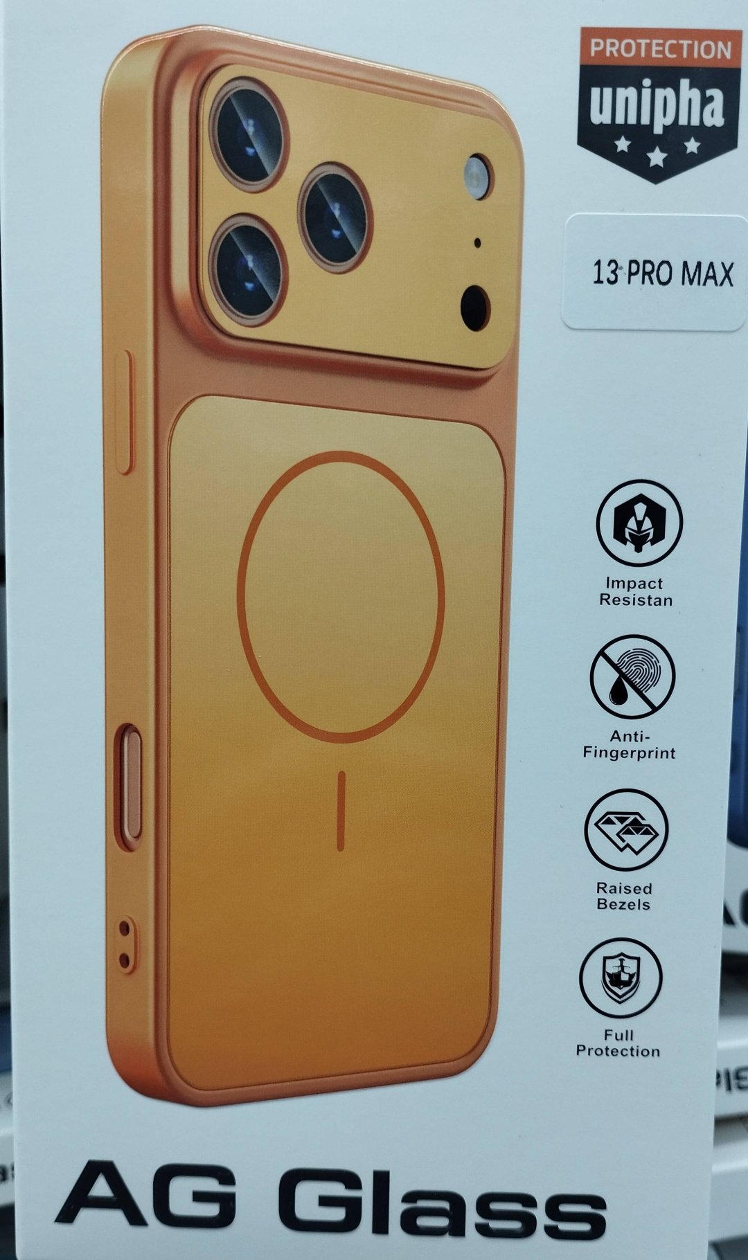 Чехол AMG для Apple iPhone 13 Pro Max оранжевый купить,1500
