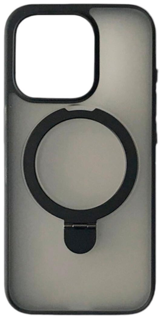 Чехол для Apple iPhone 15 темно-прозрачный купить,2060