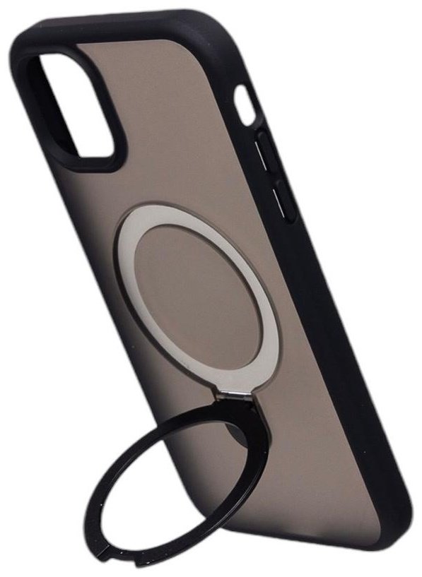 Чехол для Apple iPhone 15 темно-прозрачный купить,2060