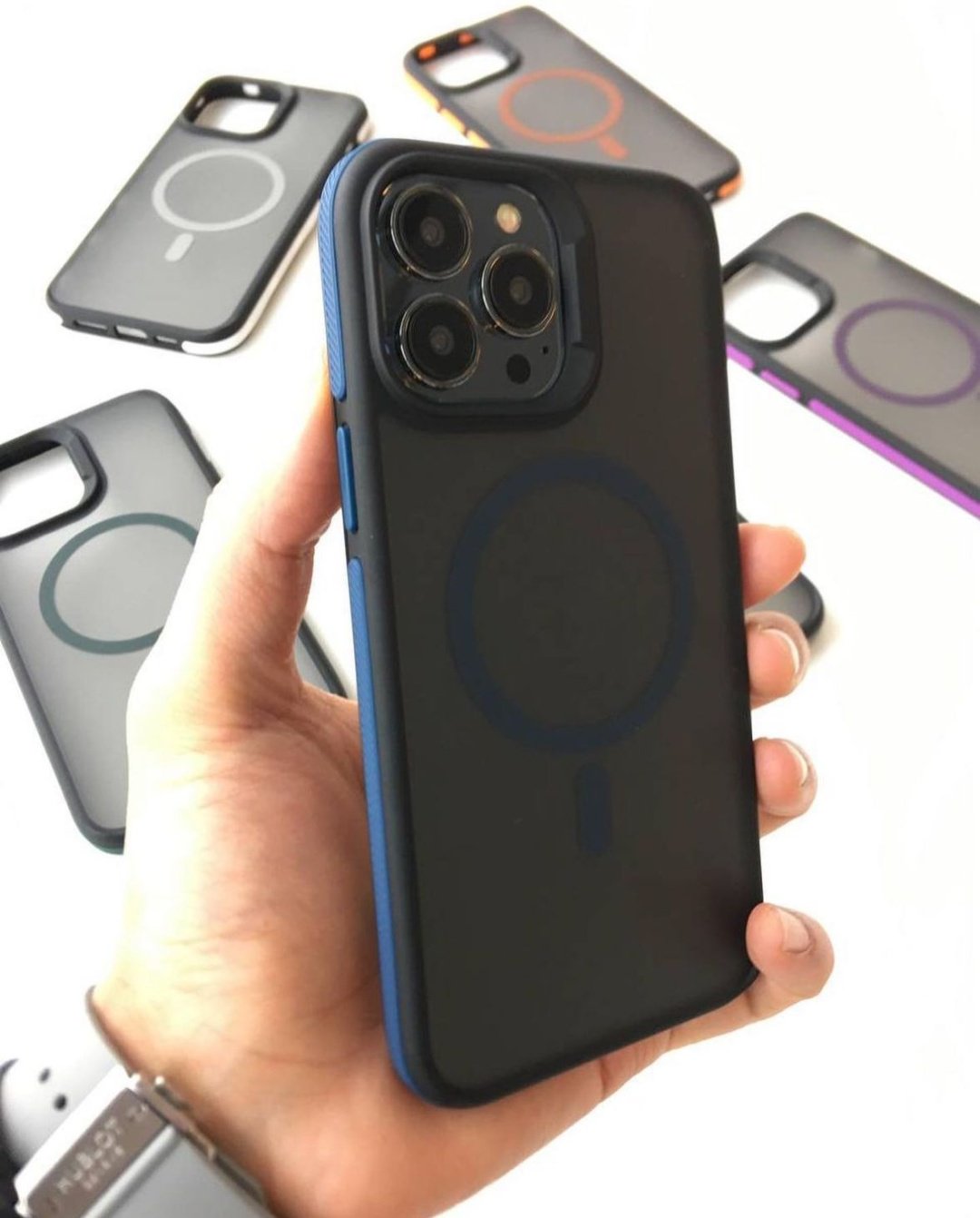 Чехол для Apple iPhone 15 Pro синий - ForteMarket Чехол для Apple iPhone 15 Pro синий купить,1370