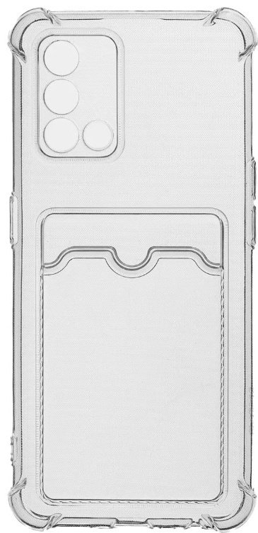Чехол CaseGuru для OPPO Reno 6 Lite прозрачный - ForteMarket Чехол CaseGuru для OPPO Reno 6 Lite прозрачный купить,360