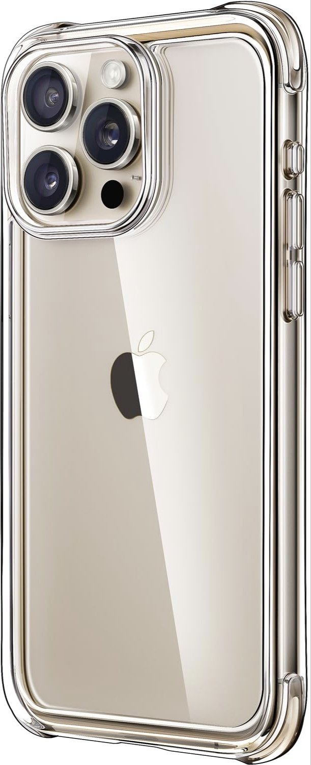 Чехол CaseGuru для Apple iPhone 15 Pro прозрачный купить,292